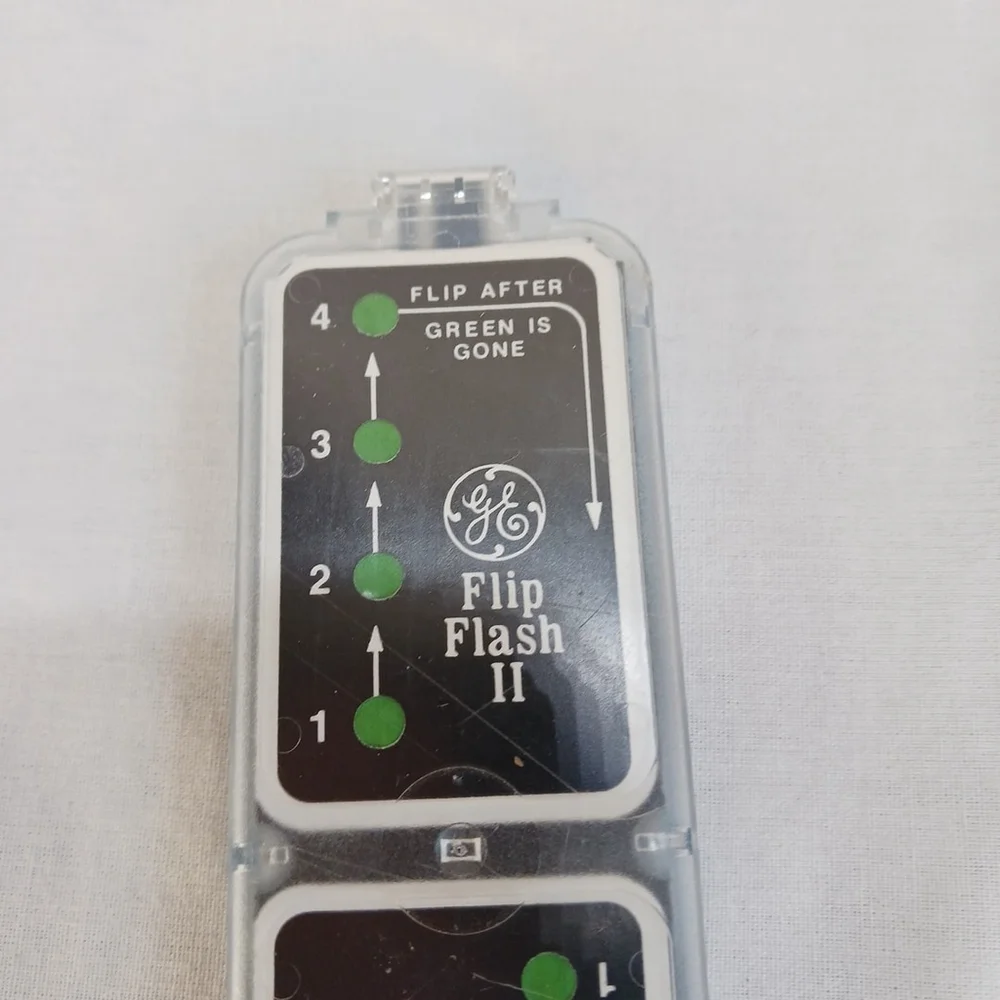 Vintage GE General Electric Flip Flash II Bulbs